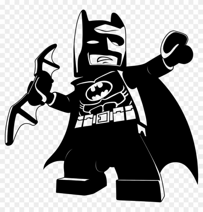 Deathstroke Clipart Lego - Batman Lego Vector Png Transparent Png #2334460