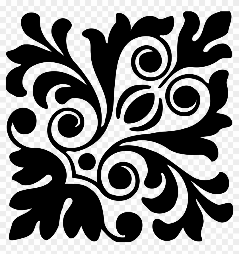Square Ornament Big Image Png - Square Ornament Png Clipart #2334632
