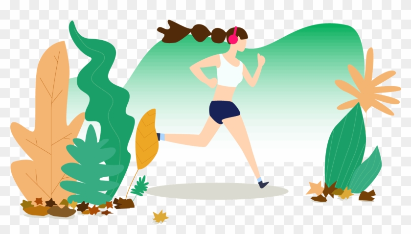 Running Sport Character Exercise Png Image And Clipart - Illustration Transparent Png #2334675