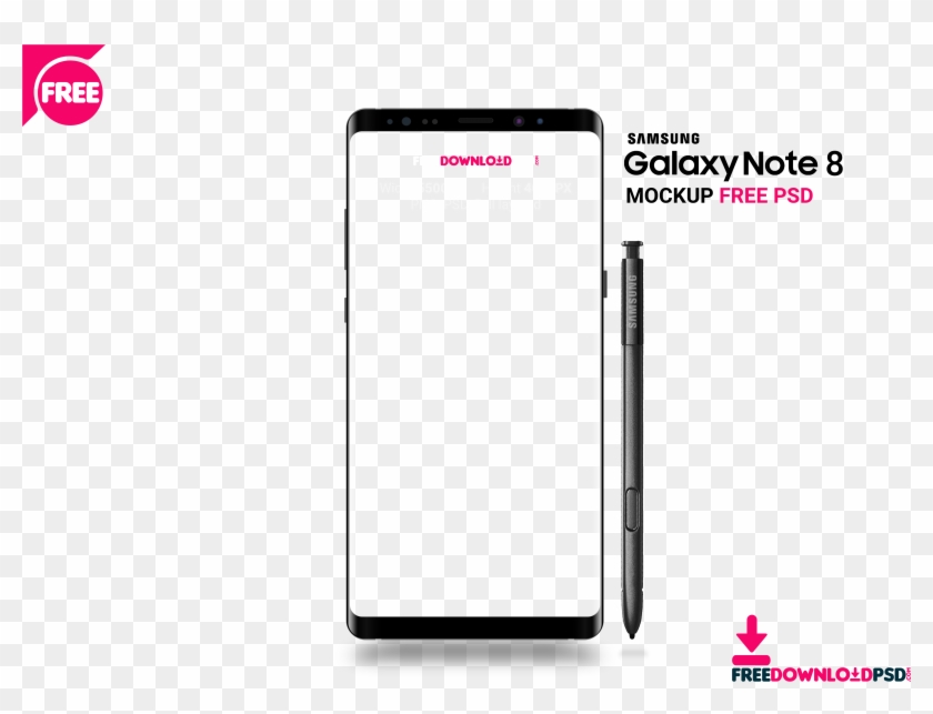 Samsung Note 8 Mockup - Note 8 Mockup Psd Clipart