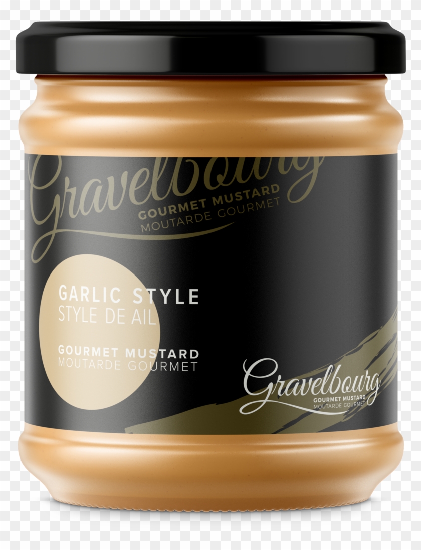 Garlic Style Gourmet Mustard - Mustard Clipart