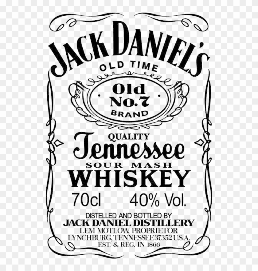 Estampa Jak Daniels - Jack Daniels Svg Free Clipart