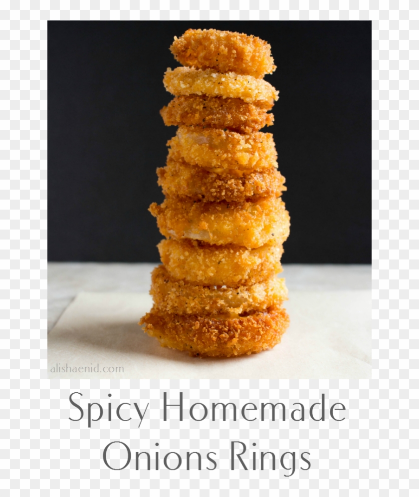 Spicy Homemade Onion Rings Clipart #2335921