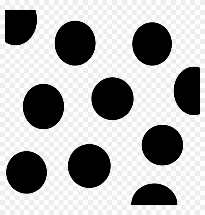 #black #spots #dots #pattern #blackspots #freetoedit - Polka Dot Clipart #2336182