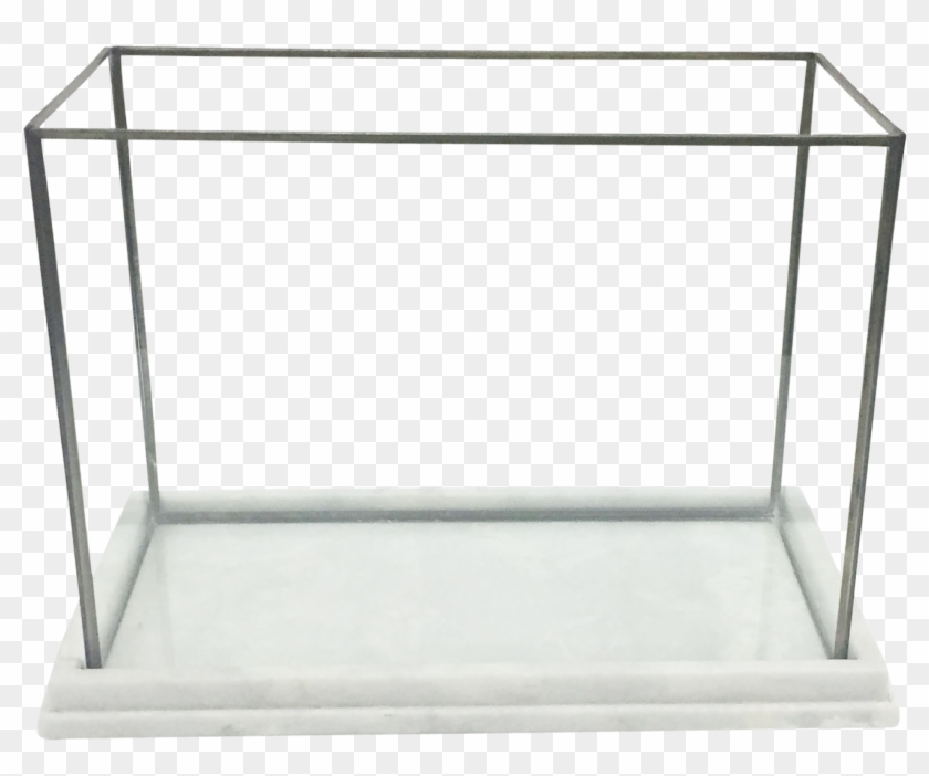 Marble Iron Display Terrarium - Shelf Clipart