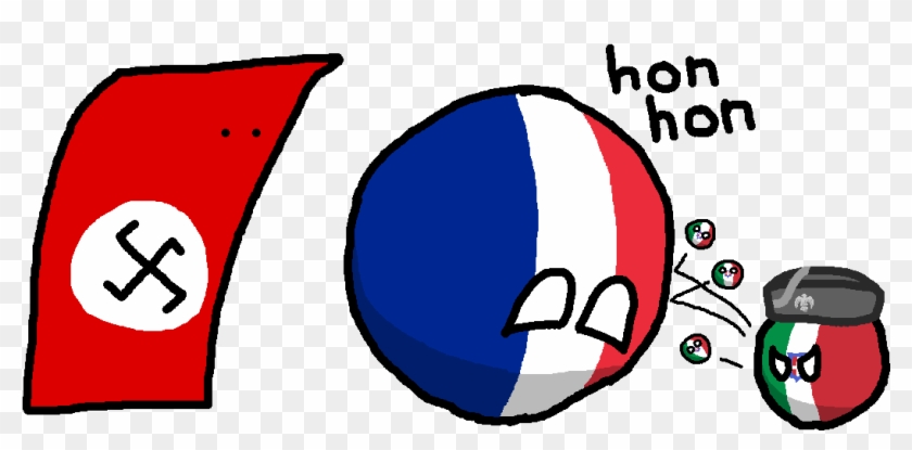 Italian Invasion Of France - France Countryball Clipart #2337236