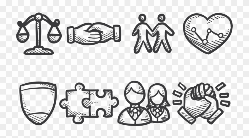 Vector De Iconos De Integridad - Clip Art Integrity Transparent - Png Download