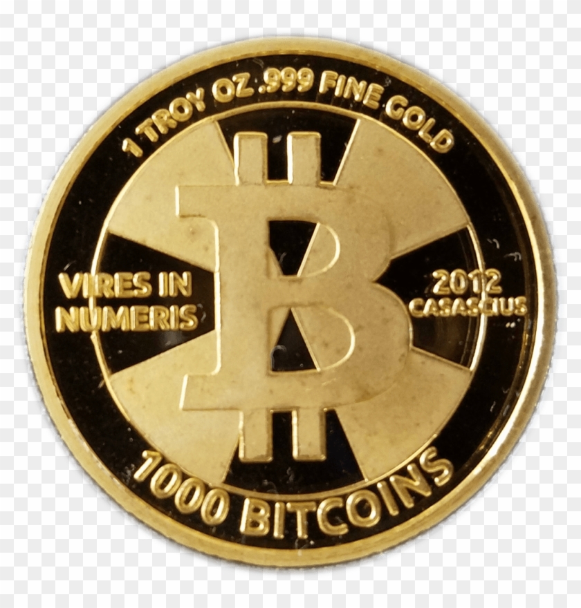 S2 1,000 Btc 2011 Gold Coin - Emblem Clipart #2337824