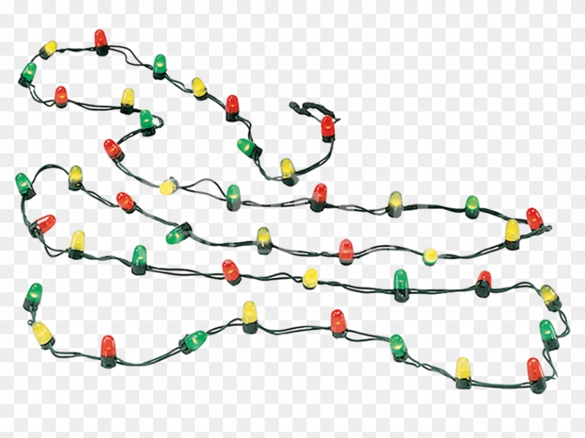 Battery Operated Led Christmas Light Strand - Christmas Light Strands Png Clipart