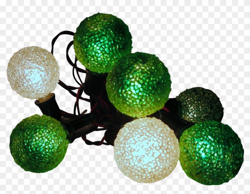 1950's Working String Of Seven Lighted Ice Christmas - Christmas Ornament Clipart #2337944