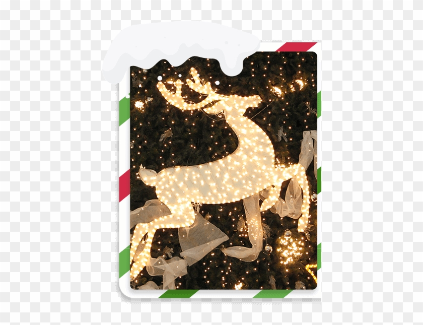 Christmas Motifs Net Lights Mini String Lights - Aesthetic Christmas Wallpaper Mac Clipart