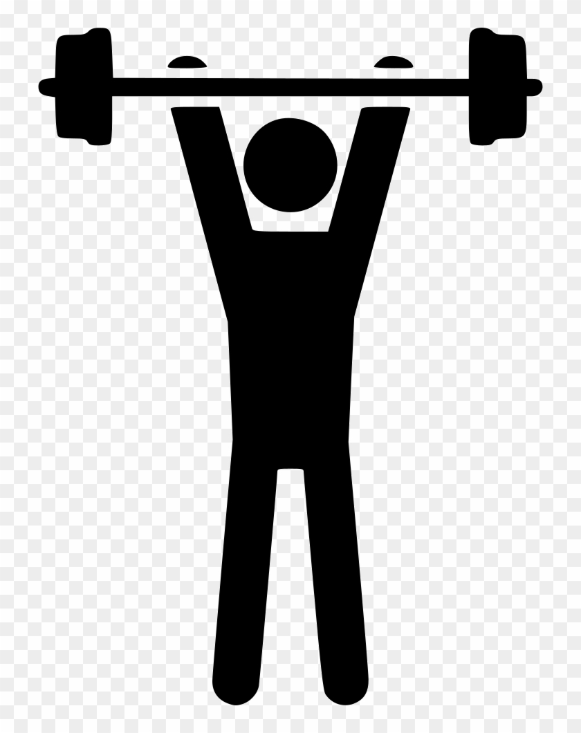 Nastic Dumbbell Strength Weight Man Svg Png Icon Free - Strength Icon Png Clipart #2337990