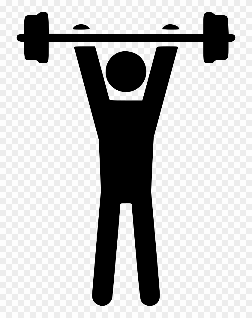 Nastic Dumbbell Strength Weight Man Svg Png Icon Free - Strength Icon Png Clipart
