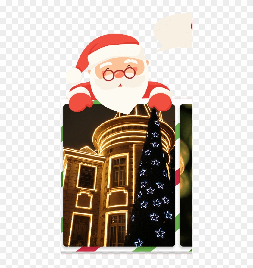 Christmas Motifs Net Lights Mini String Lights - New Year Clipart