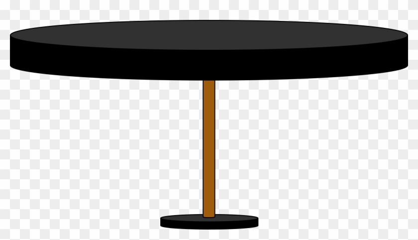 This Free Icons Png Design Of Black Round Table - Round Table Clipart Transparent Png