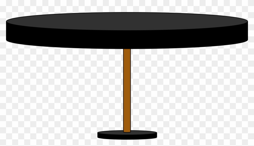 This Free Icons Png Design Of Black Round Table - Round Table Clipart Transparent Png #2338099
