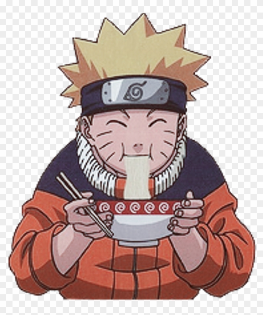 #naruto #narutouzumaki #ramen #anime #freetoedit - Naruto Eating Ramen Png Clipart #2338721
