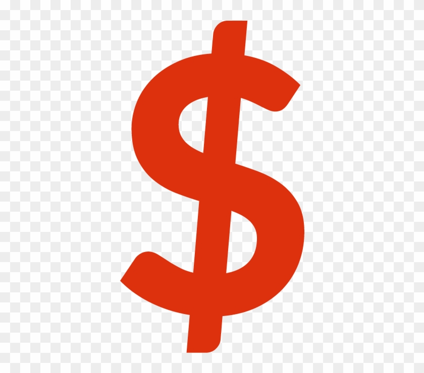 Paper Vs Mobile Forms - Dollar Sign Red Png Clipart #2338918