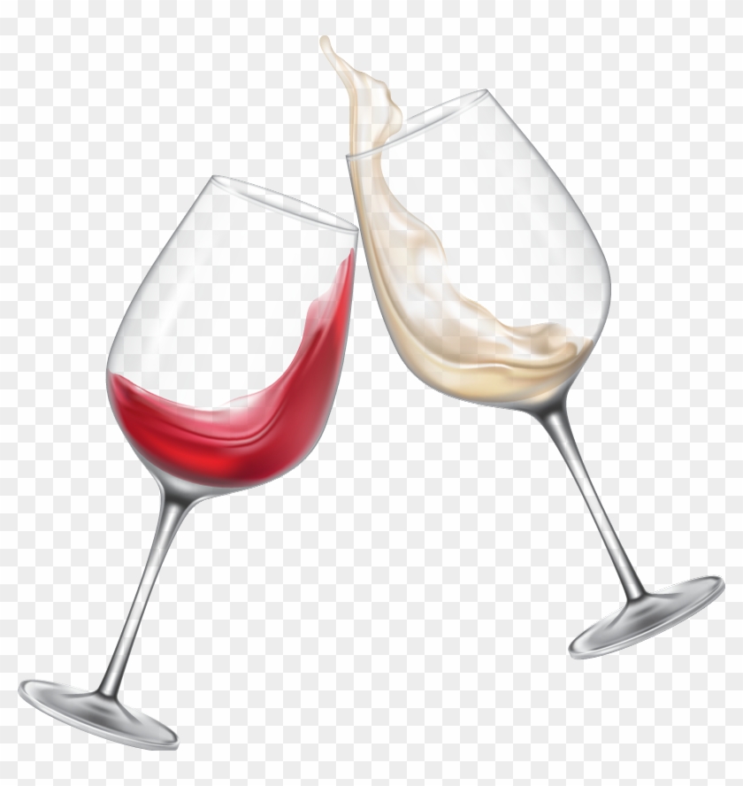So Join Us And Share Our Passion For Wine With Wine - Wine Glasses Crossed Png Clipart