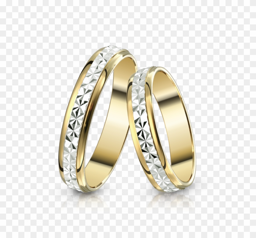 Verighete Aur Teilor 4mm - Wedding Rings Png 2018 Clipart