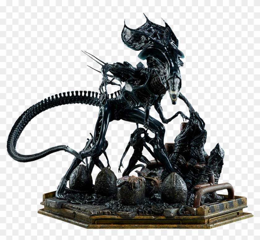 Alien Queen 19” Maquette Statue Clipart