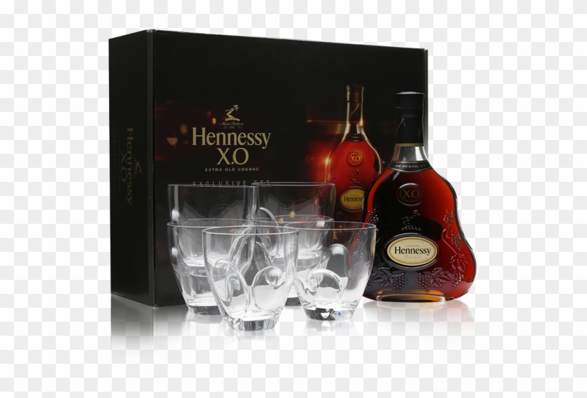 Awesome Hennessy Xo Cognac Thomas Bastide Glasses Set - Hennessy Xo Gift Set With Glasses Clipart #2339954