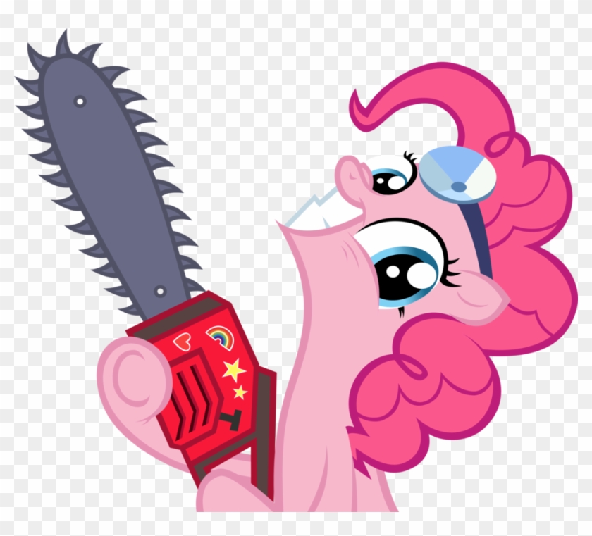 Pinkie Pie S Chainsaw By Sasukex125-d5qpx3q - Pinkie Pie Chainsaw Clipart