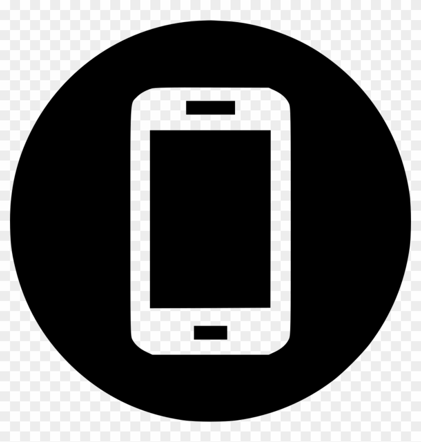 Png File - Smartphone Icon Black Png Clipart