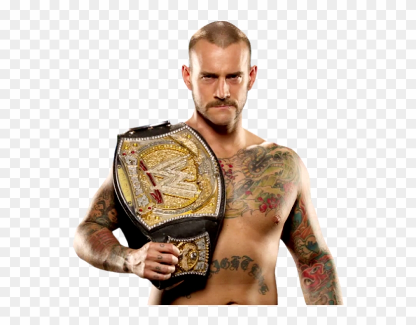 Wwe Cm Punk - Cm Punk Wwe Championship Clipart