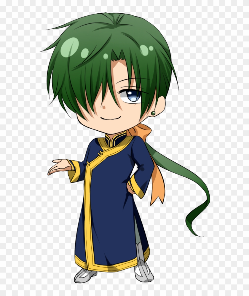 Manga Boy Clipart Transparent - Akatsuki No Yona Jae Ha Chibi - Png Download #2340612