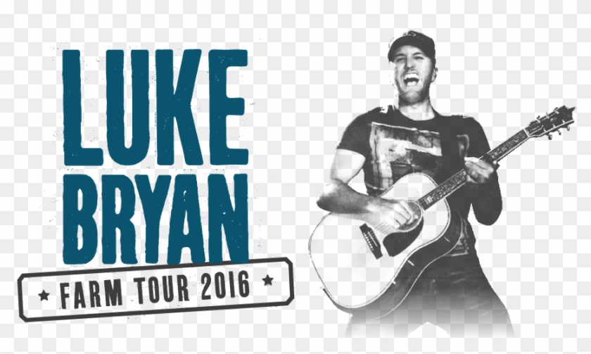 Luke Bryan Png Transparent Background - Luke Bryan Farm Tour 2016 Clipart #2340651