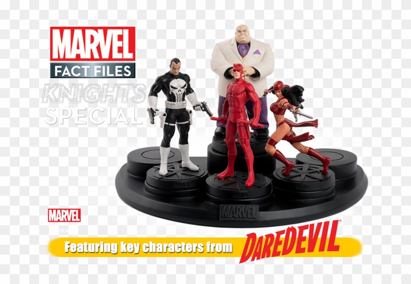 Marvel Cosmic & Marvel Knights Mini-series - Marvel Fact Files Daredevil Clipart