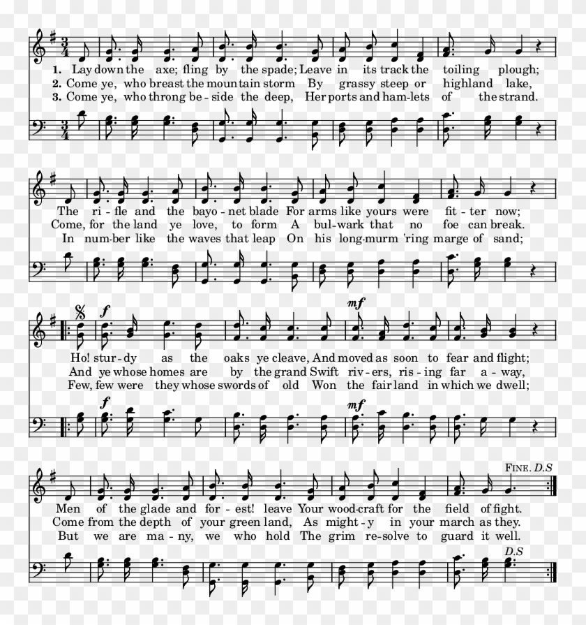 Third Staff, Bass Clef, Last Note Of Third Full Measure - Last Christmas Noten Clipart #2341240