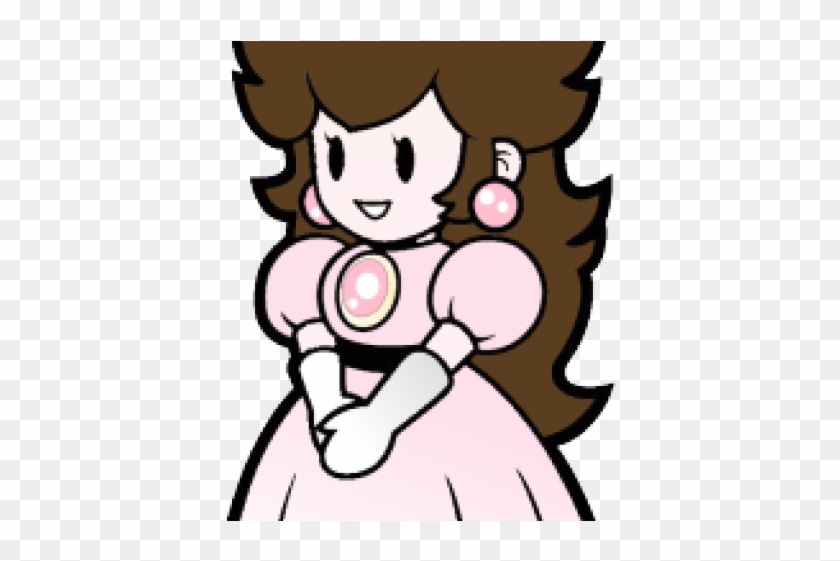 Princess Peach Clipart Transparent Tumblr - Paper Mario Peach Png