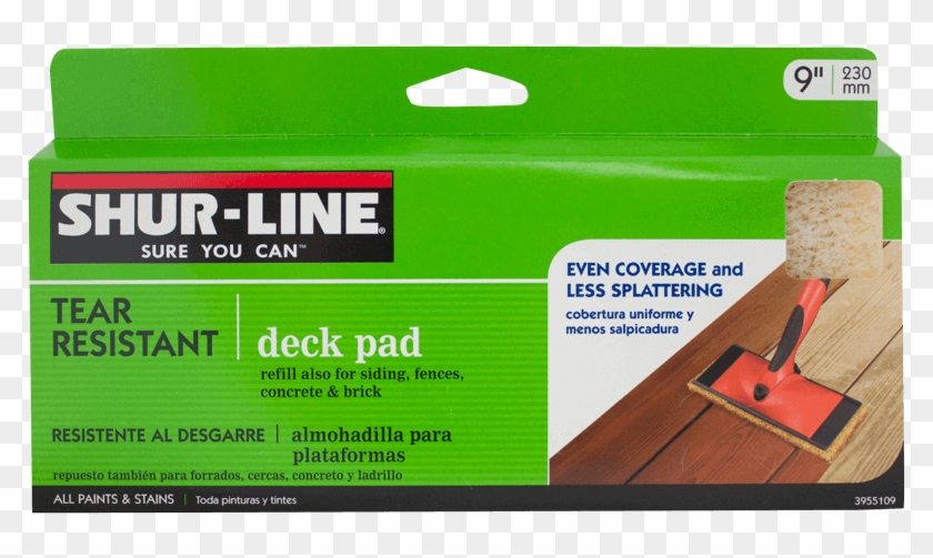 Shur-line Pad Deck Refill 230mm - Shur Line Clipart