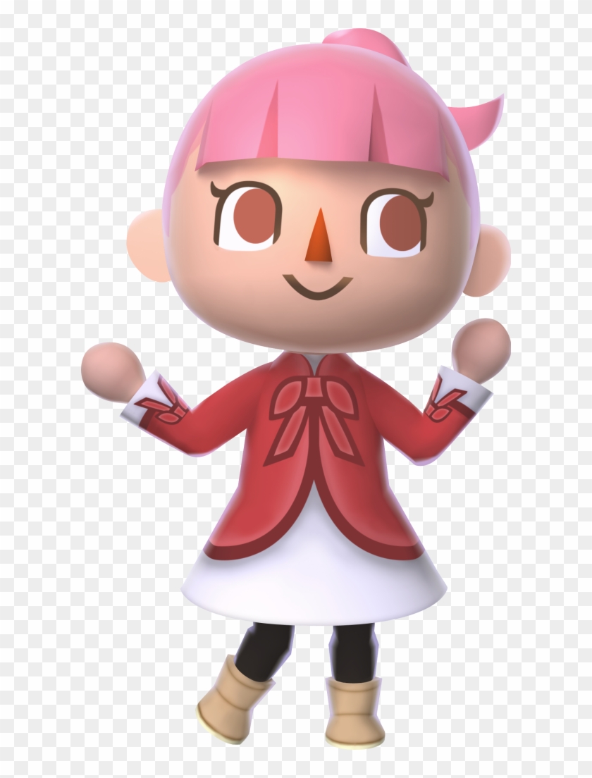 How To Make New Leaf Animal Crossing Figures - Animal Crossing Villager Girl Clipart #2341851