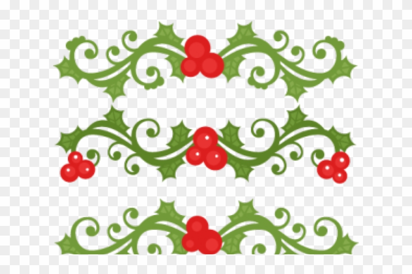 Poinsettia Clipart Flourishes - Scalable Vector Graphics - Png Download #2341927