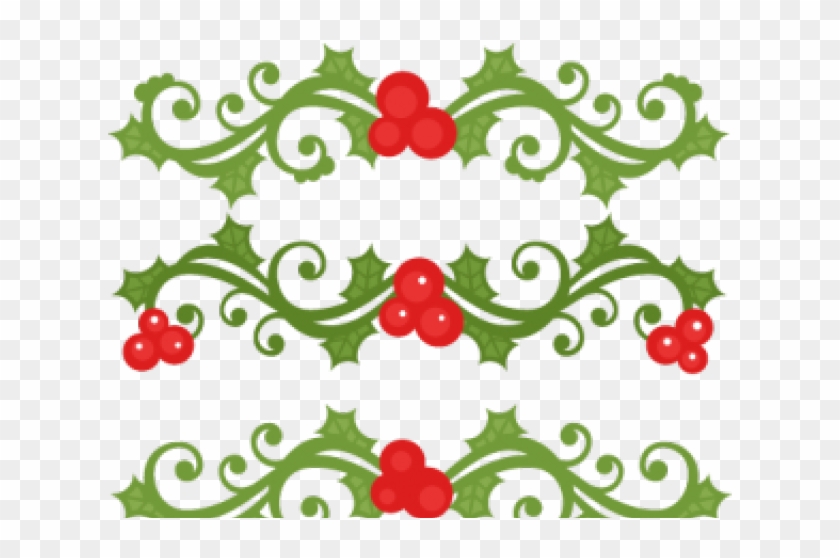 Poinsettia Clipart Flourishes - Scalable Vector Graphics - Png Download #2341927