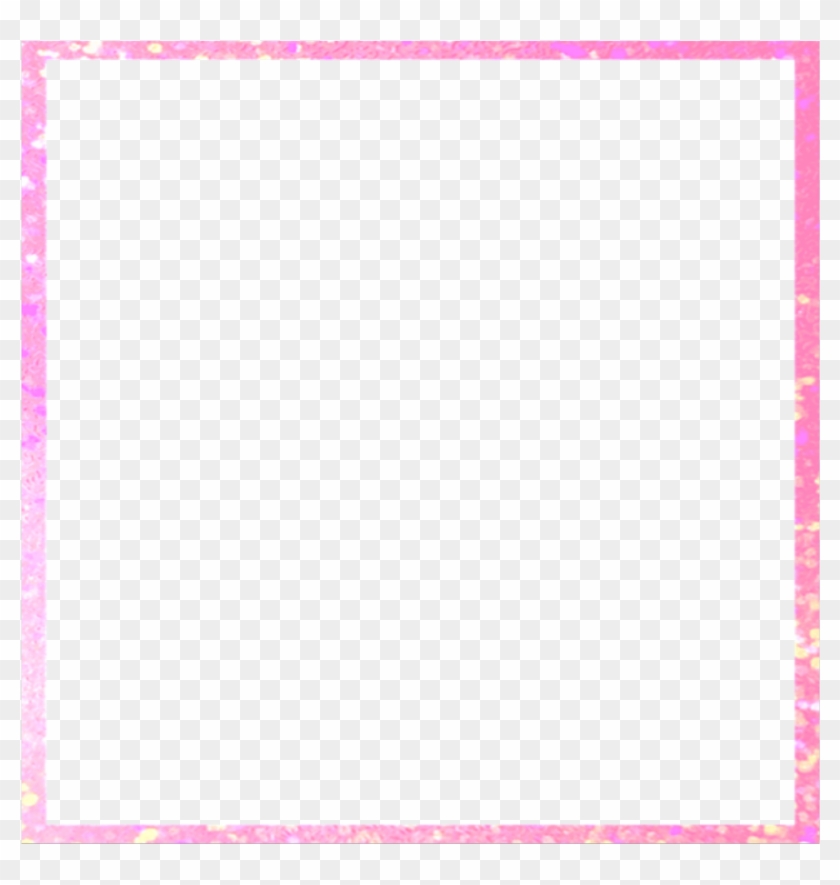 #mq #pink #square #frame #frames #border #borders - Paper Product Clipart
