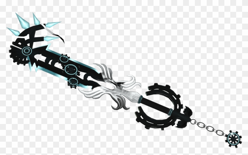 Tron Keyblade Photo - Graphic Design Clipart #2342048