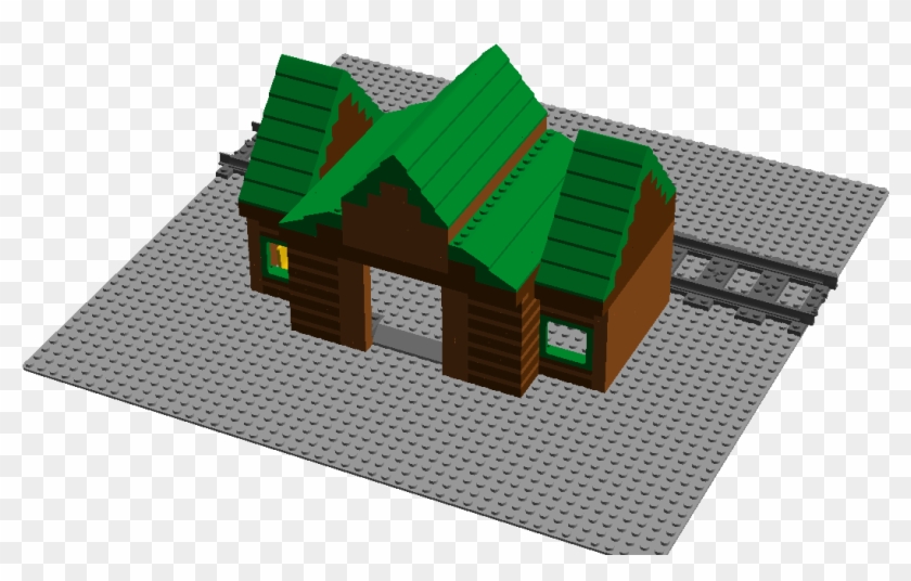 Animal Crossing New Leaf Train Station - House Clipart