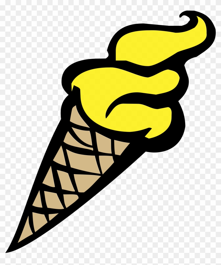Svg Freeuse Stock Clip Art Billigakontaktlinser Info - Ice Cream Clipart Black And White Png Transparent Png