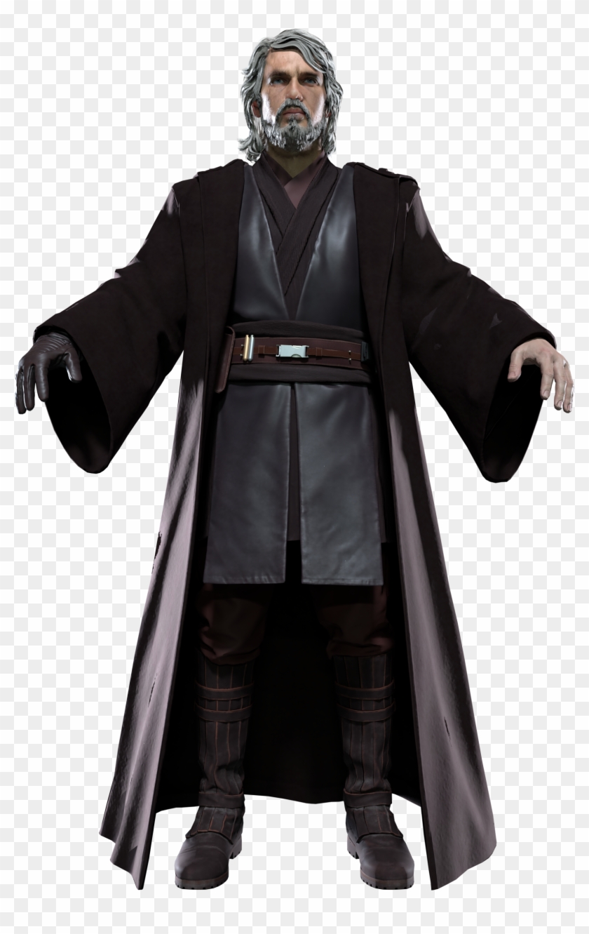 Old Jedi Master Anakin Skywalker - Costume Disney Adulto Clipart