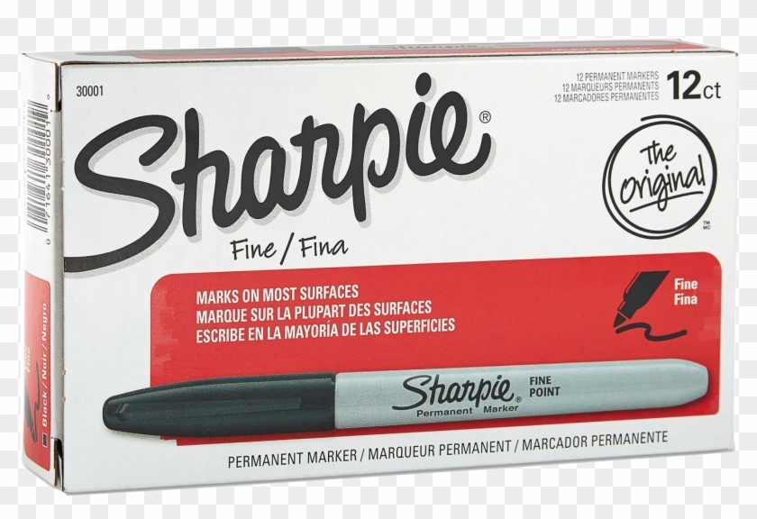 Sharpie Black Fine-point - Sharpie Clipart #2342752