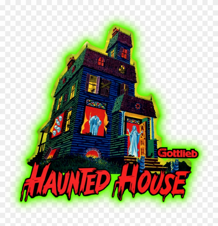 Haunted House Pinball Clipart #2342798