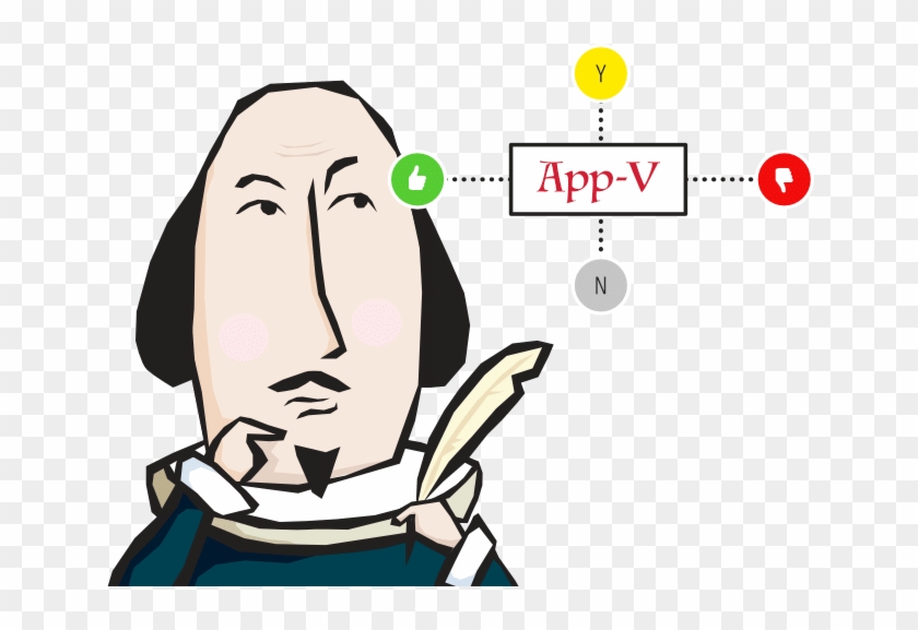 Shakespeare App-v - Shakespeare Cartoon Drawing Clipart