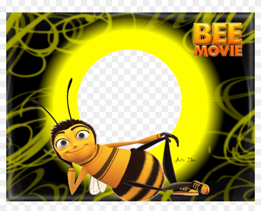 Moldura Bee Movie - Bee Movie Clipart