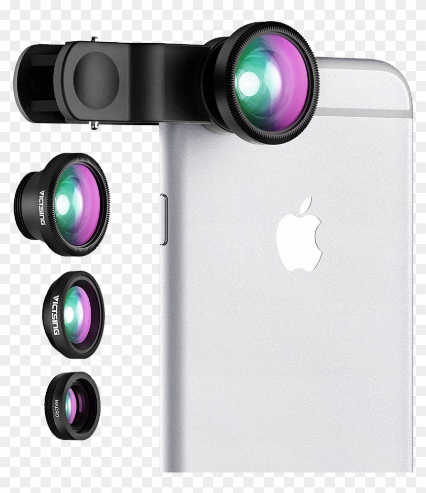 Clip Camera Macro Lens - Camera Lens - Png Download #2343463