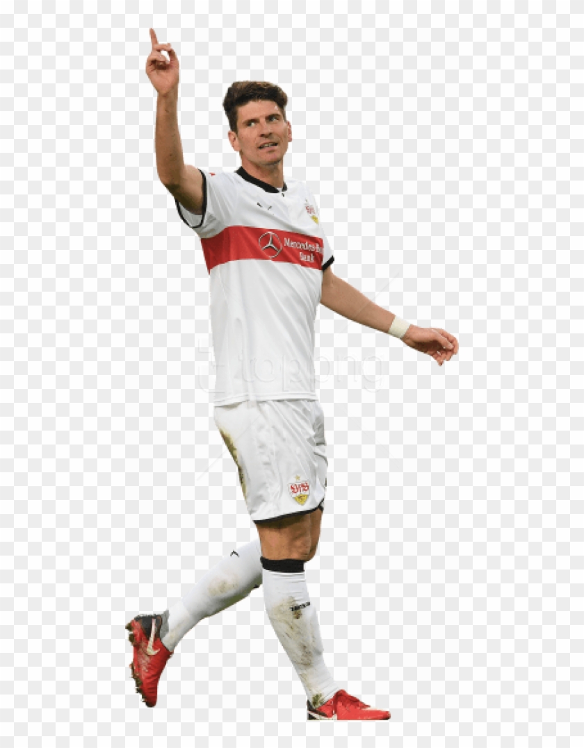 Free Png Download Mario Gomez Png Images Background - Football Player Clipart #2343679