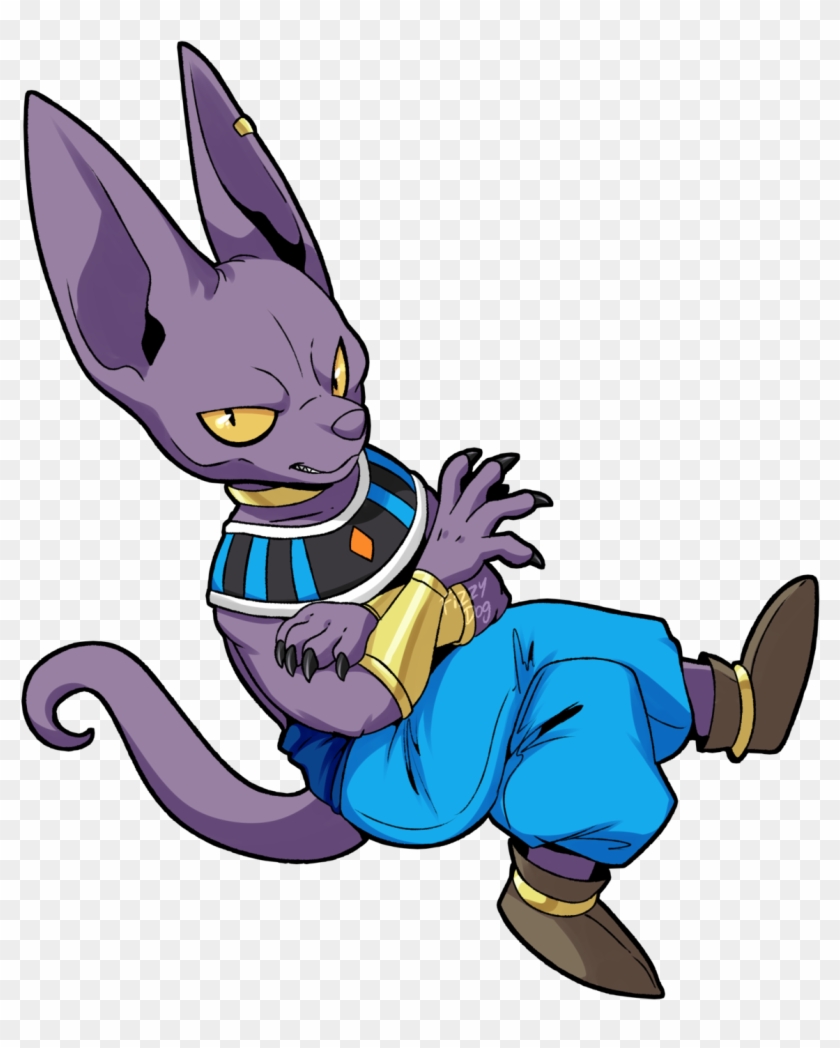Beerus Sama Sticker Design, The Sticker Itself Will - Bill Sama Clipart